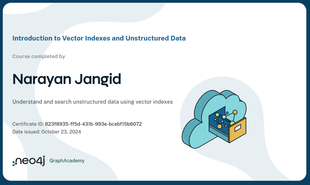 Neo4j Certified: Introduction to Vector Indexes and Unstructured Data